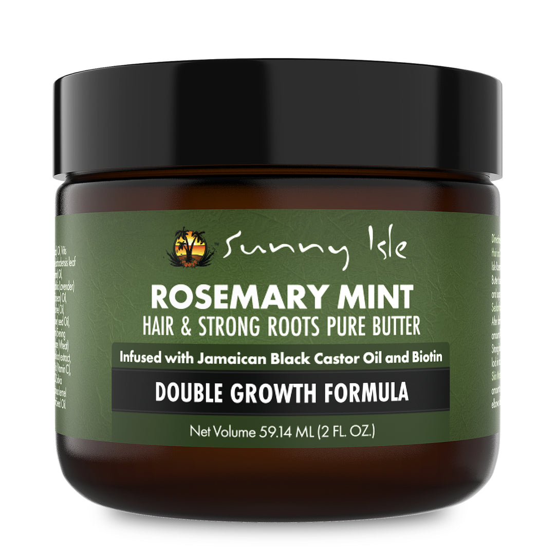 Sunny Isle Rosemary Mint Hair and Strong Roots Butter 2oz